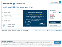 Tablet Screenshot of banque-nuger.fr